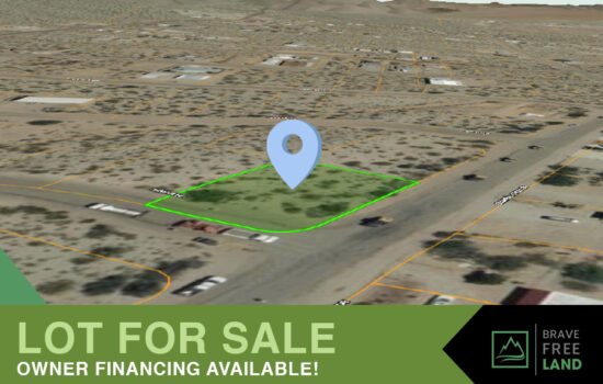 Corner Lot in Quaint River Town of Meadview, AZ!
