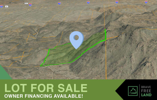 Zip Line or Hike Your Private Piece of Aquarius Mountain!  160 Acres East of Kingman, AZ.