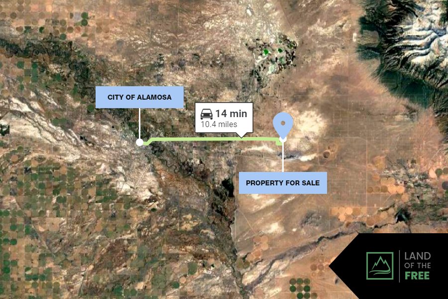 Bring Your Colorado Dream to Life! 1.93 Acres Right on the Alamosa City Limits!