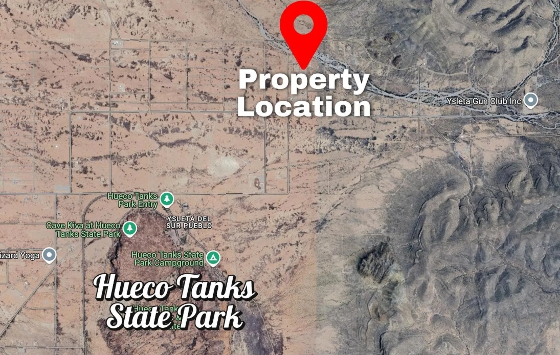 1.46 Acres in East El Paso Near Hueco Tanks! Live on the Outskirts of Town with No Zoning Restrictions!
