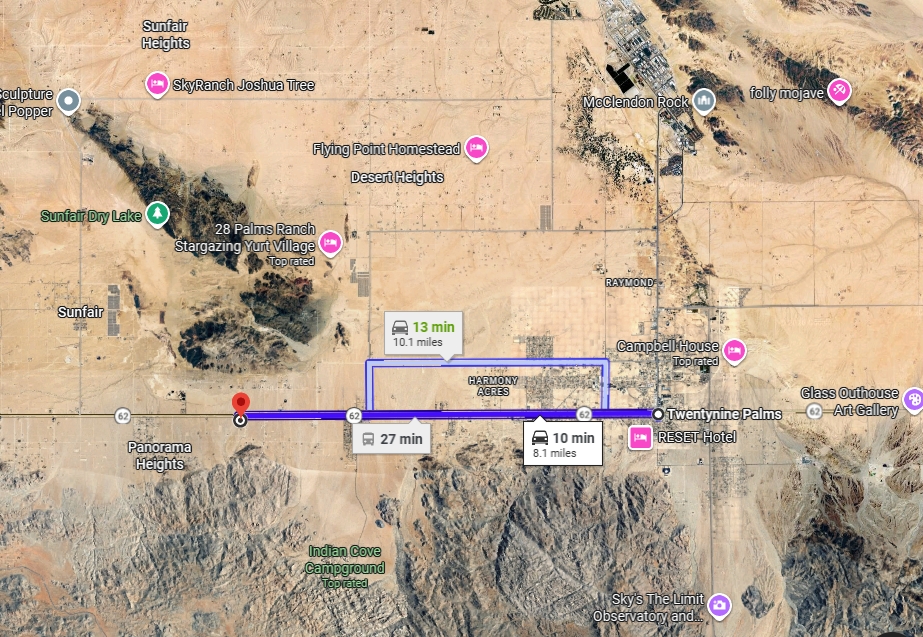 Own Land in 29 Palms, CA! Joshua Tree Access + Natural Springs Nearby!