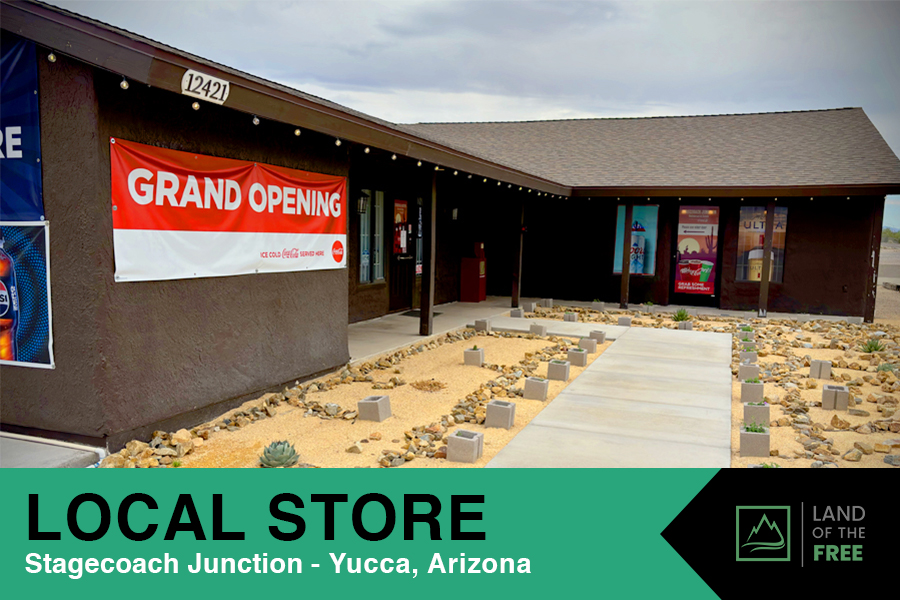 Convenient Tri-State Location! 1 Acre with Electricity Access! Yucca, AZ.