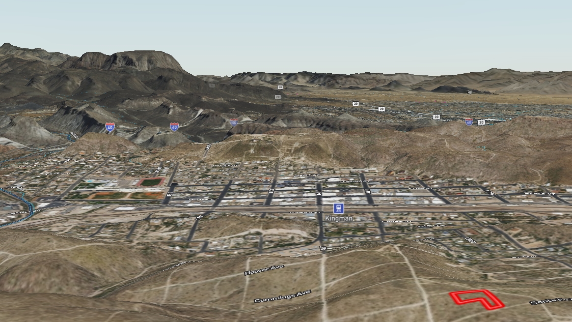 Half Acre Overlooking Downtown Kingman, AZ!