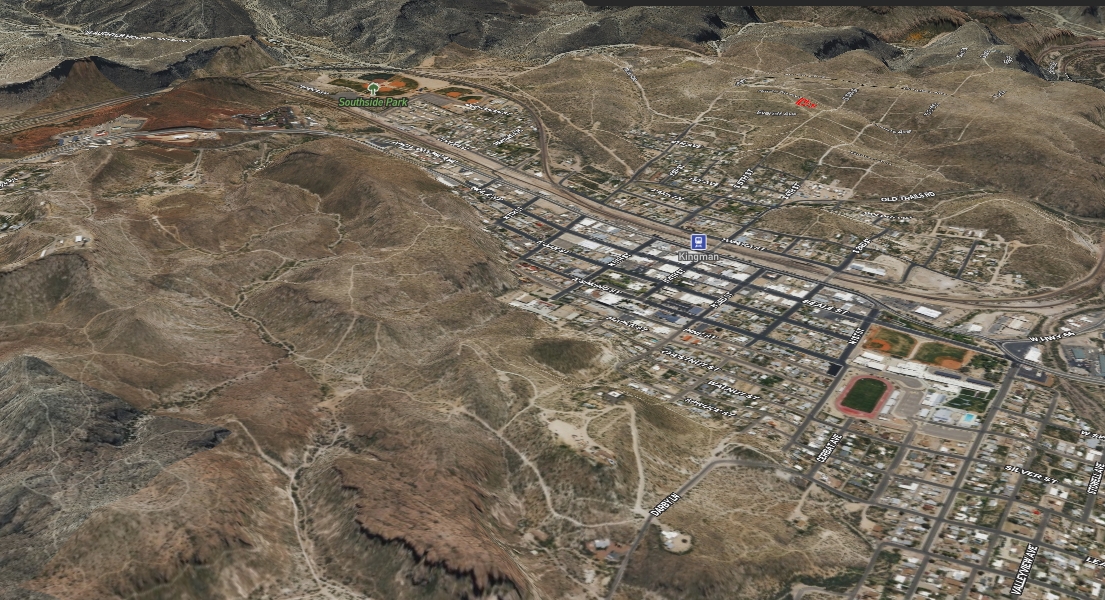 Half Acre Overlooking Downtown Kingman, AZ!