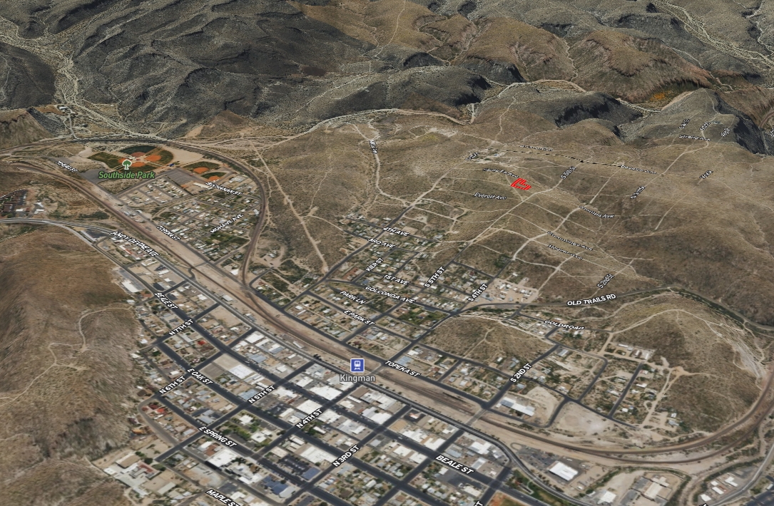 Half Acre Overlooking Downtown Kingman, AZ!